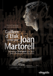 Cartel Joan Martorell (Pollensa)